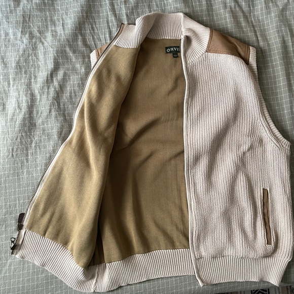 Orvis Knitted Zip-Up Vest - Picture 7 of 7